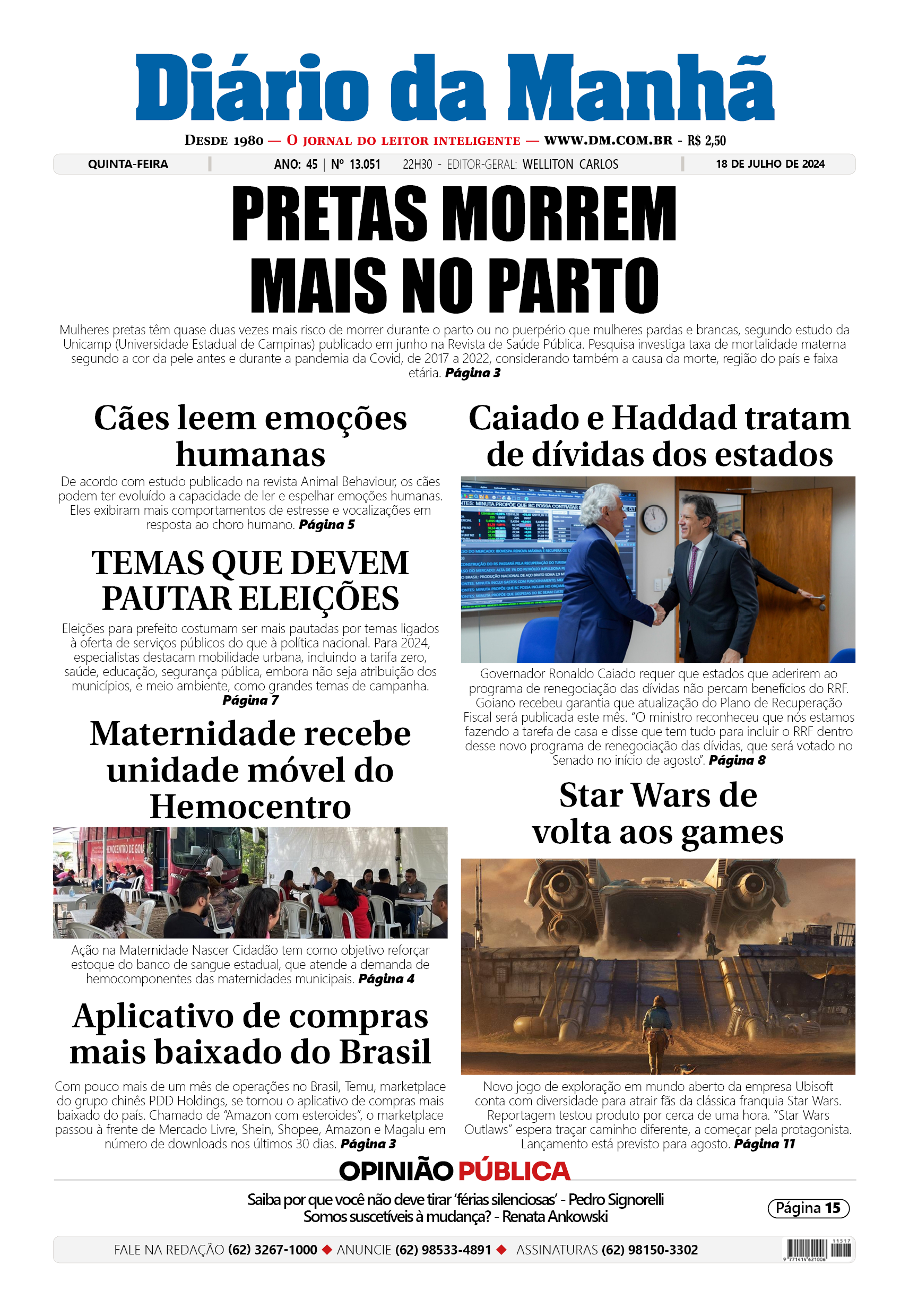 Edição EDIÇÃO2024-07-18